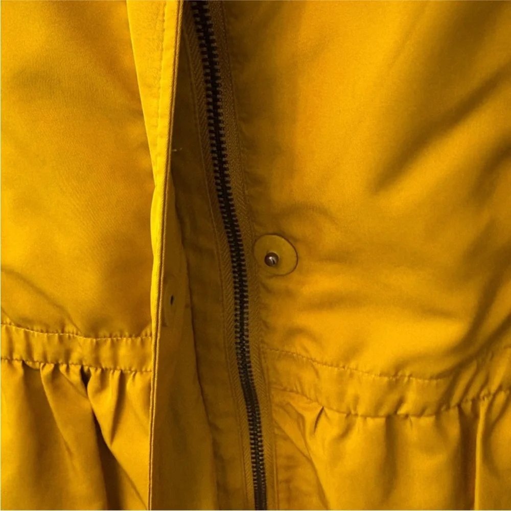Zara Yellow Peplum Utility Jacket Size Small - Picture 8 of 12